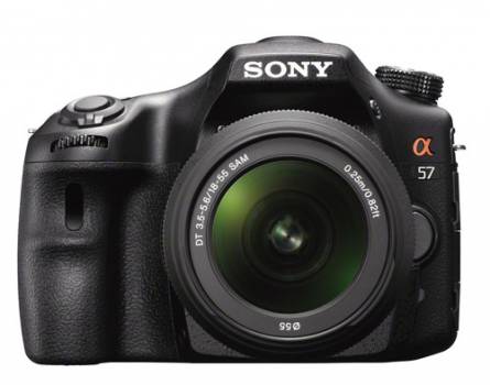 Appareil photo Sony SLT-A57 : le meilleur reflex numérique pour débuter