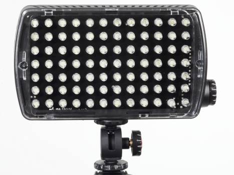 Kit éclairage photo professionnel : flash, torche LED Maxima 84L Rotule, variateur et gélatines