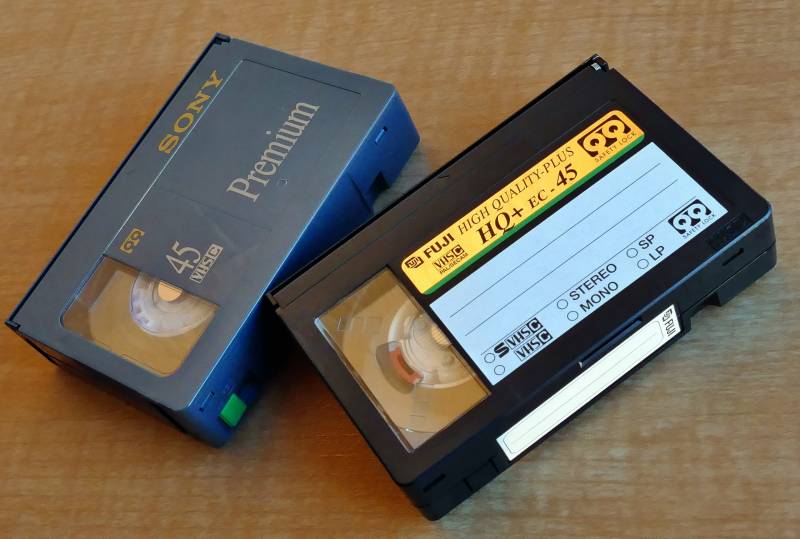 Numérisation de cassette vidéo VHS à Pessac